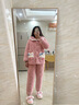 夢(mèng)動(dòng)三層加厚加絨夾棉襖珊瑚絨睡衣女秋冬季KT貓2025年新款超厚家居服 夾棉#MYQ6304 M 建議80-95斤 曬單實(shí)拍圖