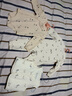 babylove嬰兒包屁衣秋季長(cháng)袖男女寶寶三角哈衣休閑居家爬服松間明月 松間明月 90cm 曬單實(shí)拍圖