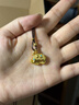 萃華足金999古法墩墩象黃金吊墜女士時(shí)尚小象掛墜送女友老婆生日禮物 【鑲鉆墩墩象吊墜】金重約7g 曬單實(shí)拍圖
