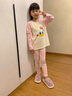 恭貓兒童棉拖鞋秋冬季男童女童室內(nèi)家居家用寶寶防滑可愛(ài)熊兔毛毛拖鞋 紫色 32-33 內(nèi)長(zhǎng)20cm適合運(yùn)動(dòng)鞋31-32 曬單實(shí)拍圖