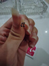 QMXDs999純銀音符耳釘女養耳洞不過(guò)敏足銀耳棒簡(jiǎn)約百搭新款耳飾免摘 999足銀音符耳釘 曬單實(shí)拍圖