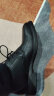 红蜻蜓舒适商务休闲时尚系带皮鞋男士正装德比婚鞋 WTA73761 黑色 39 实拍图