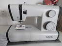 蝴蝶牌（BUTTERFLY）6032家用電動多功能臺式縫紉機鎖眼鎖邊吃厚薄大功率 帶擴展臺 曬單實拍圖
