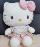 Hello kitty 正版凯蒂猫公仔猫咪玩偶毛绒玩具安抚布娃娃靠垫枕头 送女友老婆男女孩伴手礼生日礼物女生礼品陪睡觉抱枕 30cm学生妹 实拍图