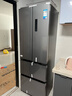 美的（Midea）417法式多門(mén)四開(kāi)門(mén)60cm超薄零嵌入式雙變頻小戶(hù)型無(wú)霜家用電冰箱 MR-417WFPE 流蘇銀 國家補貼20% 曬單實(shí)拍圖