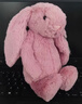 Jellycat害羞粉色郁金香邦尼兔動(dòng)物毛絨玩偶公仔娃娃生日新婚禮物 害羞粉色郁金香邦尼兔 Medium 曬單實(shí)拍圖