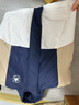 匡威（Converse）男童拼接羽絨服冬季兒童裝中大童加絨加厚防風(fēng)上衣外套 燕麥色 120 /60 【建議身高110-116cm】 曬單實(shí)拍圖