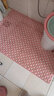 Rui.B大號鏤空浴室防滑墊老人防摔地墊浴池衛生間淋浴洗澡家用 粉紅色 120cm*80cm 1件數 曬單實(shí)拍圖