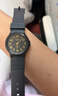 卡西歐（CASIO）手表指針樹(shù)脂表帶簡(jiǎn)約百搭防水運動(dòng)石英考試學(xué)生表兒童表男女手表 MQ-24-1B2 33mm小表盤(pán) 曬單實(shí)拍圖