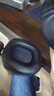 承策 適用西伯利亞S21耳機(jī)套S21MAX S21PRO S21U S21D二代耳罩S21GS手機(jī)版DC頭戴式游戲海綿墊升級(jí)配件 【六孔】黑色蛋白皮耳套一對(duì)【原配款】 曬單實(shí)拍圖