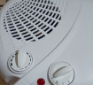 奥克斯（AUX）暖风机取暖器办公室电暖气家用节能台式电暖器热风机200A2 香槟色-双温控【过热保护+智能恒温】 实拍图