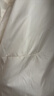 乖奇熊男女寶寶輕薄連體羽絨服冬季三防保暖衣服嬰幼兒外出冬裝哈衣 奶油白/森林之星 90cm 曬單實(shí)拍圖