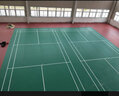速標(biāo)羽毛球場地膠室內(nèi)體育館專用地墊PVC運動塑膠地板籃球館收卷地膠 【綜合型】楓木紋4.5mm 曬單實拍圖