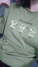 森馬（Semir）史努比系列衛(wèi)衣女卡通落肩寬松衣服個性秋設(shè)計感圖案101524116009 曬單實拍圖