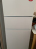 東芝（TOSHIBA）小小白285小戶(hù)型大容量家用三門(mén)嵌電冰箱風(fēng)冷無(wú)霜一級能效低溫觸媒抗菌國家補貼GR-RM285WI-PM153 曬單實(shí)拍圖