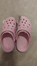卡駱馳（CROCS）貝雅卡駱班兒童洞洞鞋沙灘鞋男女童包頭拖鞋/207018/207019 芭蕾粉/糖果粉-6TG 30 (180mm) 曬單實(shí)拍圖
