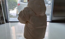 巴拉巴拉童裝兒童羽絨服女童冬裝女小童寶寶保暖云朵外套 奶白10501-白鴨絨 100cm 曬單實(shí)拍圖