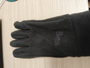 秋冬保暖搖粒絨手套男女款抓絨騎行加厚手套 深灰色 曬單實(shí)拍圖