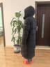 TKSY極寒400克充絨量加厚長(cháng)款羽絨服過(guò)膝男女新2025年抗寒寬松超厚冬 黑色女子 東北超厚/款 喜歡修身拍小碼 XL (充絨量412g) 建議體重126-140 曬單實(shí)拍圖