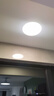 惠普臥室超薄吸頂燈全光譜led護(hù)眼兒童房書房簡約智能中山燈具包安裝 曬單實(shí)拍圖