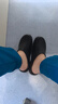 颯望德國手術(shù)室拖鞋防滑透氣不臭腳醫用eva夏季醫院室內男女士洞洞鞋 【久站不累腳】黑色 43  44 曬單實(shí)拍圖