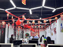馨馳2026新年元旦布置開(kāi)門(mén)紅裝飾品拉花門(mén)店開(kāi)業(yè)室內氛圍吊頂布置龍年 開(kāi)門(mén)紅【10個(gè)裝】 曬單實(shí)拍圖