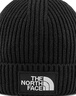 The North Face北面針織帽中性款Logo Box舒適保暖戶(hù)外8CHE 黑色/JK3 曬單實(shí)拍圖