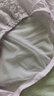 夏.娃.之.秀內褲女2025夏季新品薄款蕾絲性感三角褲少女包臀內搭短褲K3789 香芋紫 1條 L 曬單實(shí)拍圖