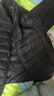 雪中飛男女立領(lǐng)秋羽絨百搭輕薄鴨絨立領(lǐng)修身輕盈隱藏式口袋 寶石黑|8086-男 L 175/96A 曬單實(shí)拍圖
