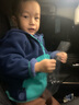 戴維貝拉（DAVE＆BELLA）童裝男童服裝兒童外套女童春秋款嬰兒秋裝寶寶衣服小童搖粒絨上衣 藏青色【DBX14462-C】 110 （建議高100-110cm) 曬單實(shí)拍圖