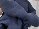 戴維貝拉兒童褲子男童秋冬加絨褲女童中大童束腳褲休閑褲 曬單實(shí)拍圖