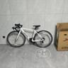 喜德盛（xds）公路自行車(chē)RC200入門(mén)休閑14速變速鋁合金車(chē)架公路車(chē) 25款-白/灰 480mm 曬單實(shí)拍圖