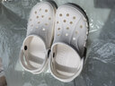 卡駱馳（crocs）洞洞鞋男鞋女鞋 2025夏季新款貝雅卡駱馳戶外運動透氣沙灘涼拖鞋 貝雅基礎款/白色/主推/偏大一碼 36 -37 M4W6/內(nèi)長22cm 曬單實拍圖