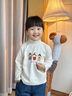 幼歌（YOUGE）嬰幼兒冬季新款萌趣保暖半高領(lǐng)打底衫寶寶親膚柔軟上衣 炒米 90 cm 曬單實(shí)拍圖