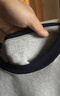 三彩2025冬季新款磨毛T恤圓領(lǐng)愛(ài)心刺繡上衣修身內搭簡(jiǎn)約M 花灰色 XL 170/92A 曬單實(shí)拍圖