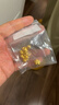 縱橫金業(yè)足金999  黃金轉(zhuǎn)運珠 金珠子  1克 單顆 散珠 手串diy 1克  轉(zhuǎn)運珠 曬單實拍圖