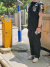 韓曼柯（HANMANKE）保安服夏裝套裝工作服短袖夏季安保制服門(mén)衛巡邏夏天戶(hù)外透氣耐磨 曬單實(shí)拍圖