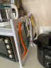 四季沐歌（MICOE）厨房置物架微波炉架可伸缩双层加厚款高度可调节烤箱架收纳架白色 实拍图