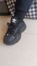 阿迪達(dá)斯 （adidas）三葉草 女子 OZGAIA W 休閑鞋 JQ4110 黑色 37 曬單實(shí)拍圖