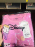 迪士尼（DISNEY）童装儿童女童短袖T恤棉质透气圆领中大童上衣24夏DB321BE26粉130 实拍图