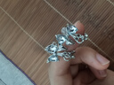 蝴蝶結鋯石女士耳釘在逃公主氣質(zhì)耳環(huán) 白鉆 曬單實(shí)拍圖