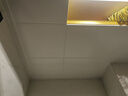 楚楚（Cucu）集成吊頂300*600鋁扣板客廳陽(yáng)臺廚房衛生間抗污天花板 一平方扣板（極簡(jiǎn)白） 曬單實(shí)拍圖
