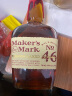 美格（MAKER'S MARK BOURBON）【三得利官旗】波本威士忌 美国进口洋酒 美格46 750ML 实拍图