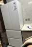 海爾（Haier）冰箱416升超薄零距離自由嵌入式60cm內法式多門(mén)四開(kāi)雙門(mén)小紅花系列一級能效雙變頻大容量國家補貼 416L+健康黑金凈化+母嬰三擋變溫+WiFi智控 曬單實(shí)拍圖