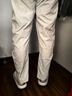 美式戶(hù)外潮牌工裝褲子男春秋季新款皺感直筒休閑褲防水登山傘兵褲 淺灰色 XL 曬單實(shí)拍圖
