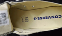 匡威（Converse）男女 Chuck Taylor All Star硫化鞋 101001 43碼US9.5碼 曬單實(shí)拍圖