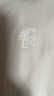 太平鳥(niǎo)女裝半高領(lǐng)修身T恤女短袖春收腰法式氣質(zhì)短款上衣 米白1 M  曬單實(shí)拍圖