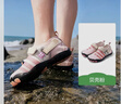 KocotreeKK樹(shù)兒童沙灘鞋海邊男童女孩溯溪鞋防滑防割夏季寶寶游泳透氣速干 貝殼粉 30 -31碼【建議腳長(cháng)19cm內】 曬單實(shí)拍圖