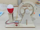 沛雅兒童手搖發(fā)電機科學(xué)實(shí)驗點(diǎn)亮小燈泡電路教具小學(xué)生科技小制作stem 手搖發(fā)電機實(shí)驗 曬單實(shí)拍圖