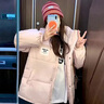 浪莎羽絨棉服女2025年冬季新款短款外套棉衣加厚棉襖小個(gè)子寬松面包服 粉色【韓版潮流加厚款】 S 【推薦80-105斤】 曬單實(shí)拍圖